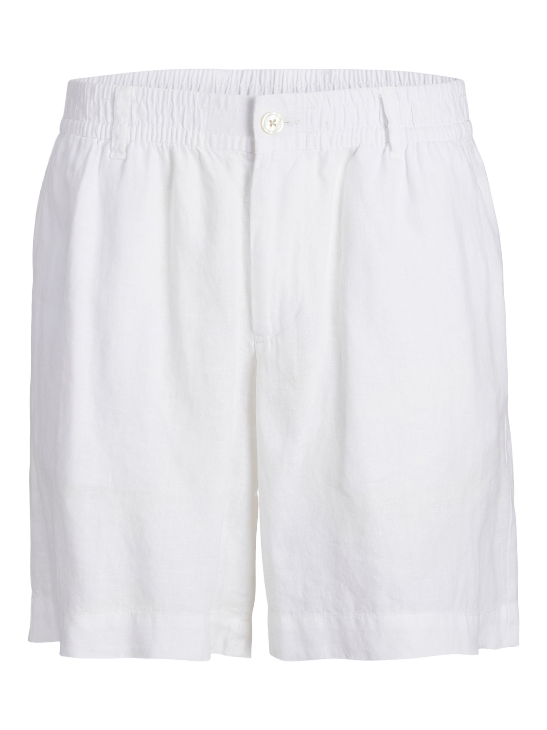 Pantalón lino blanco - JPSTBILL
