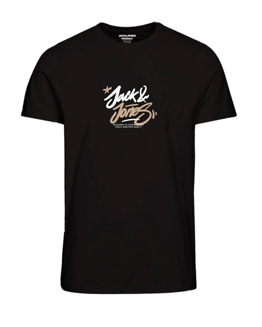 Camiseta con logo negro - JORSEQUOIA