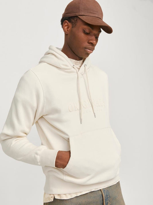 Sudadera Blanca con Capucha  - JORFREDERIKSBERG