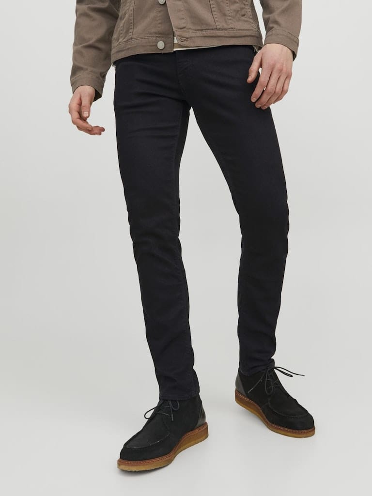 Vaquero super estrecho negro -JJIGLENN JJFELIX GE 046 50SPS NOOS