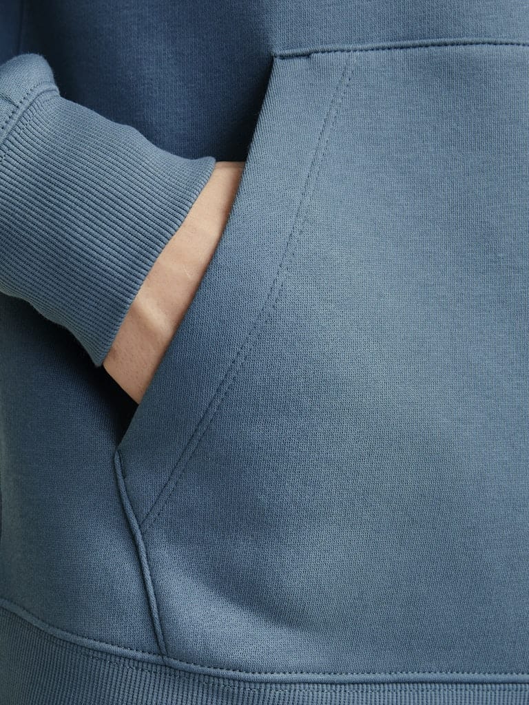 Sudadera con capucha azul - JJESTAR