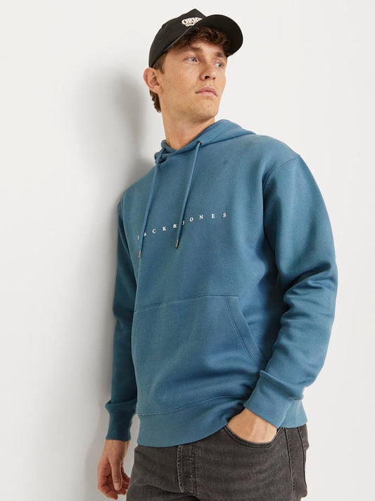 Sudadera con capucha azul - JJESTAR