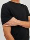 Camiseta de manga corta básica negra - JJEORGANIC