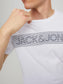 Camiseta de manga corta con logo blanca - CORP