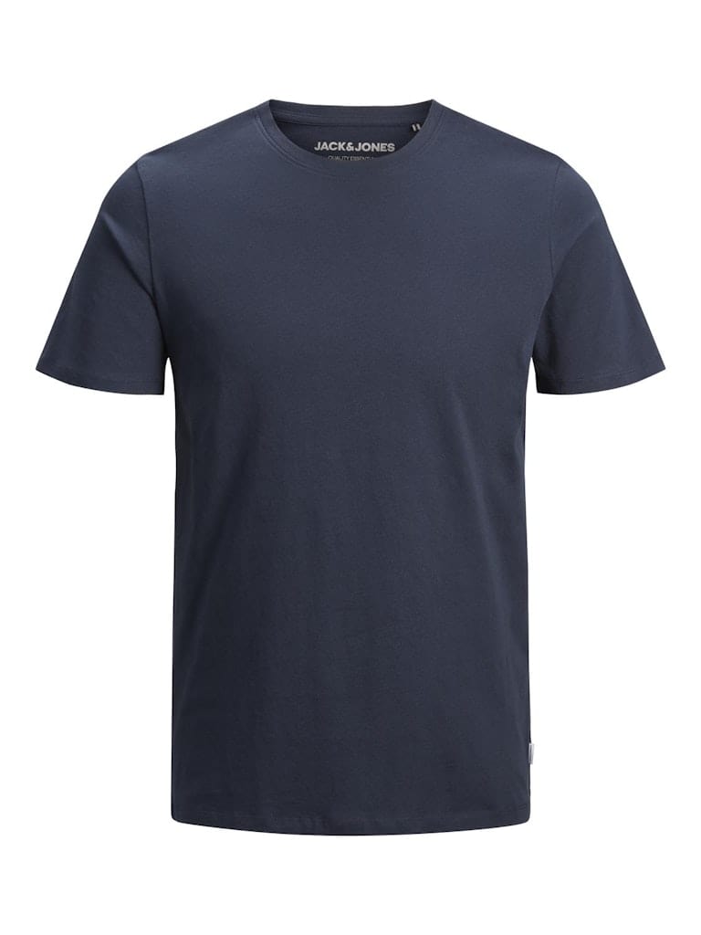 Camiseta azul - JJEORGANIC BASIC TEE SS O-NECK NOOS