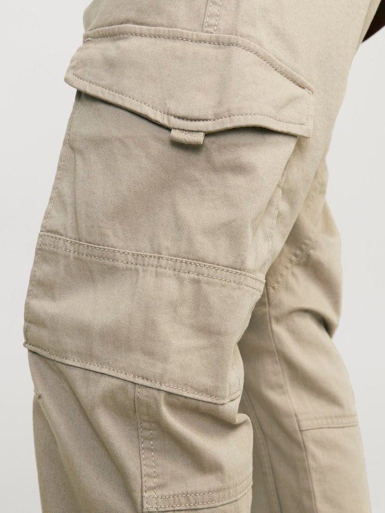 Pantalón Cargo Beige - JPSTPAUL FLAKE CARGO CROCKERY NOOS