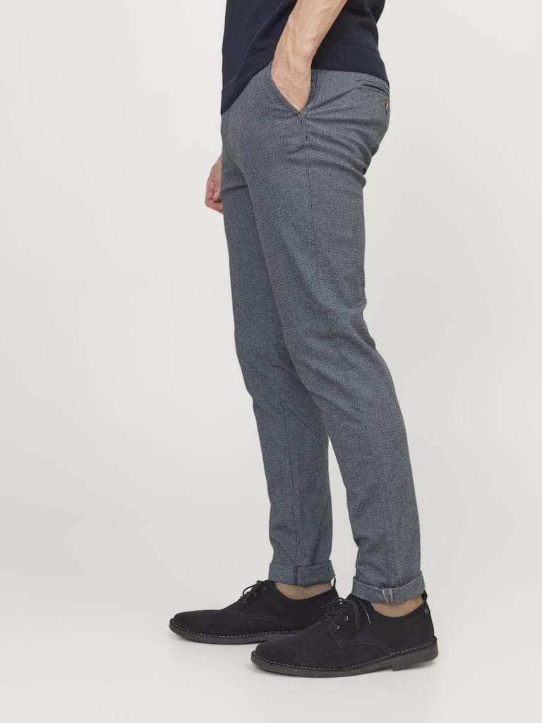 Pantalón chino gris - JPSTMARCO FURY FADED DENIM NOOS