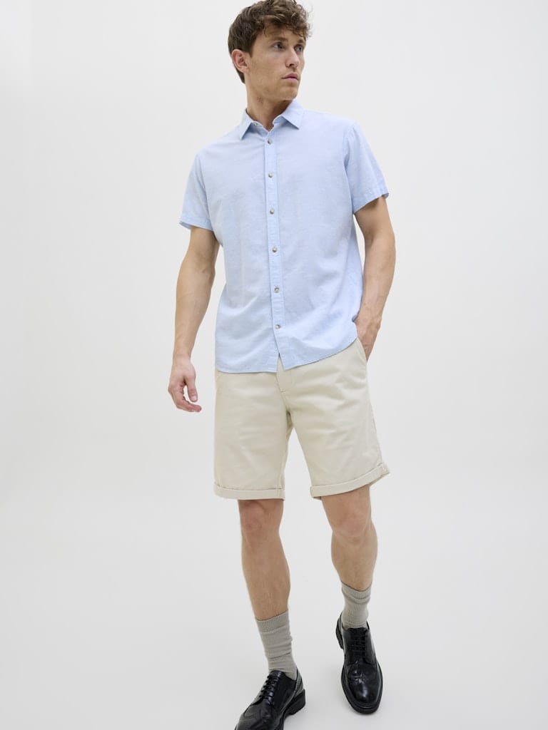 Bermuda chino beige - JPSTFURY SHORTS SRT SN