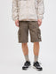 Bermuda cargo marrón - JPSTCOLE HART TECH CARGO SHORTS MID