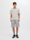 Bermuda cargo gris - JPSTCOLE HART TECH CARGO SHORTS MID