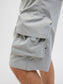 Bermuda cargo gris - JPSTCOLE HART TECH CARGO SHORTS MID
