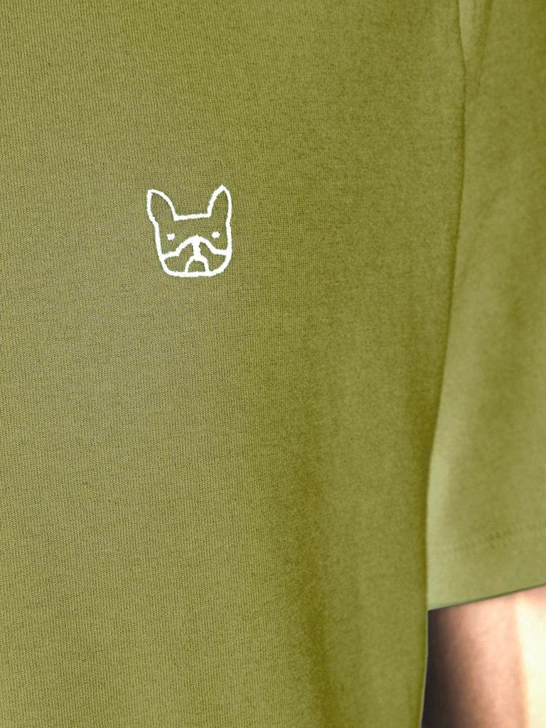 Camiseta manga corta con logo verde - JJDENIM