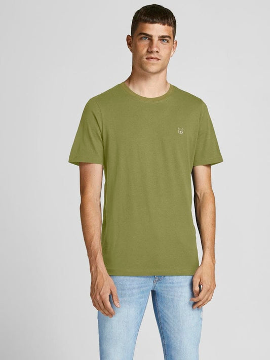 Camiseta manga corta con logo verde - JJDENIM