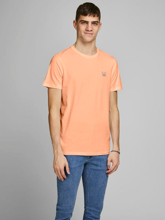 Camiseta con logo rosa - JJDENIM