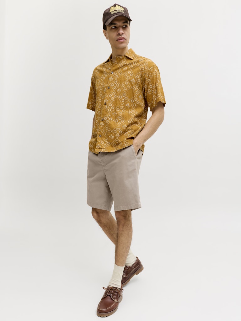 JPSTACE Pantalones cortos chinos - Limón y pimienta