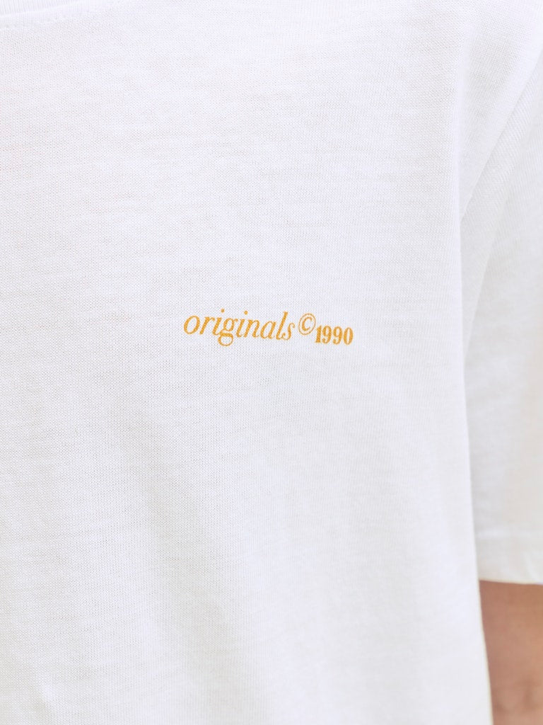 Camiseta - Blanco brillante - JORMONTAUK