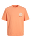 Camiseta estampada naranja - JORKALBARRI