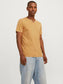 Camiseta cuello pico amarillo - JJESPLIT