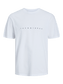 Camiseta con logo blanca - JJESTAR