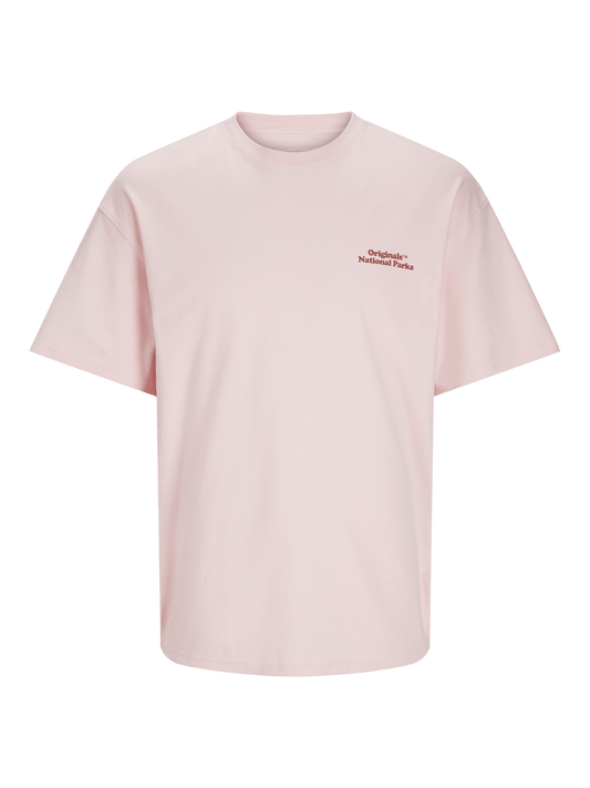 Camiseta con estampado rosa - JORURBAN