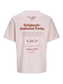 Camiseta con estampado rosa - JORURBAN