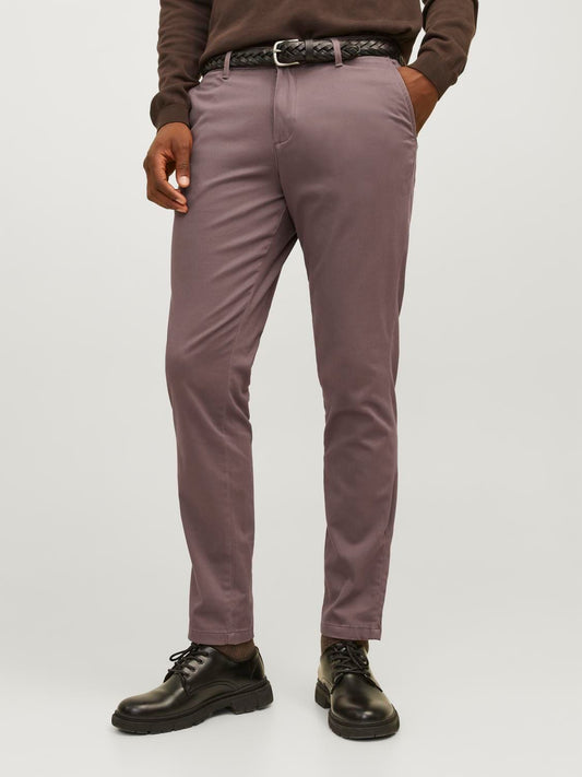 Pantalones chinos violeta -  JPSTMARCO