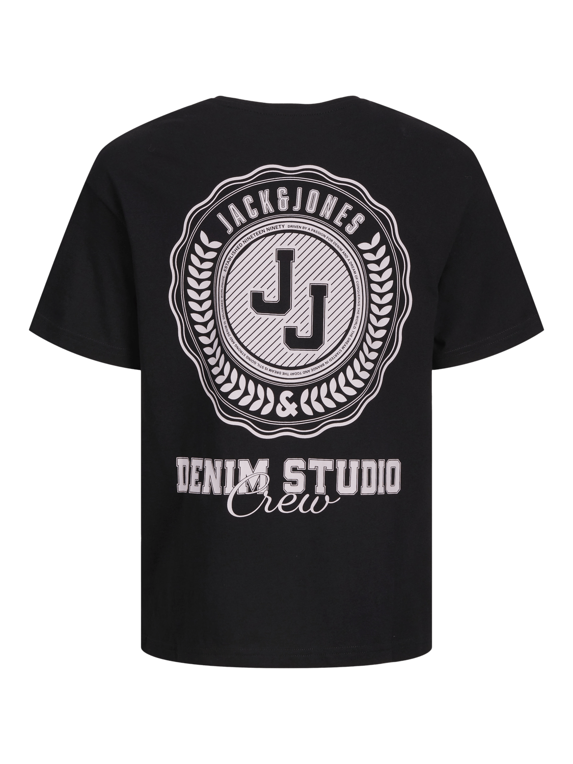 Camiseta negra JUNIOR - JJSTYD