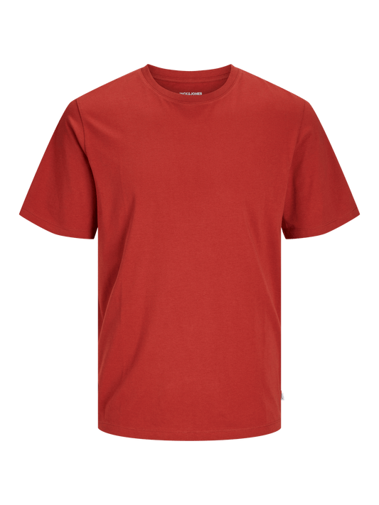 Camiseta básica roja - JJEORGANIC