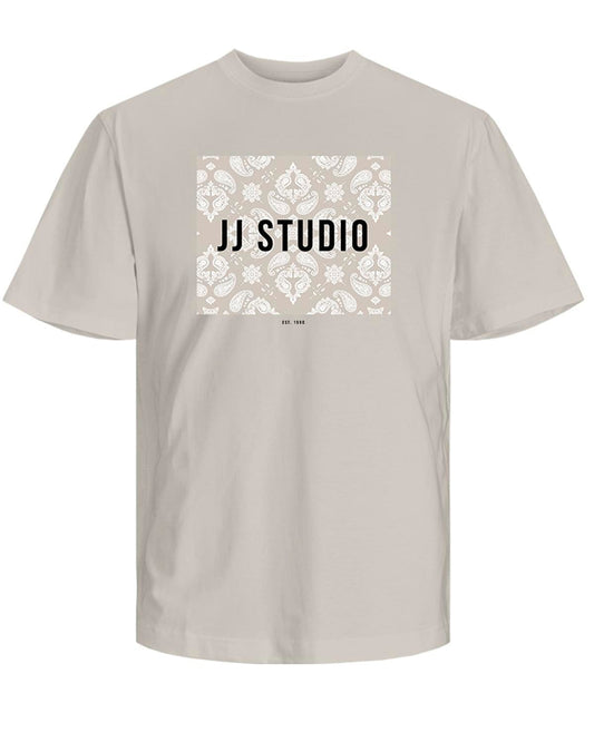 Camiseta con logo gris - JJPAISLEY