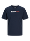 Camiseta con logo azul - JJECORP