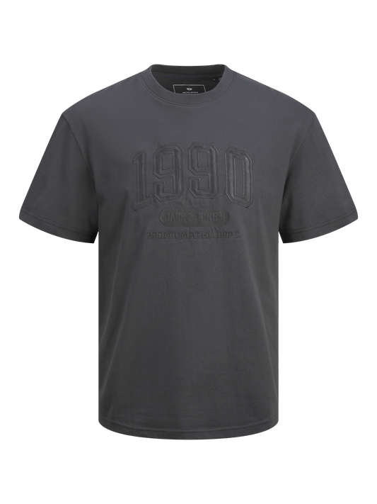 Camiseta con estampado gris - JPRBLUDOUGLAS