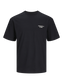 Camiseta oversize estampada negra -JORBILLY