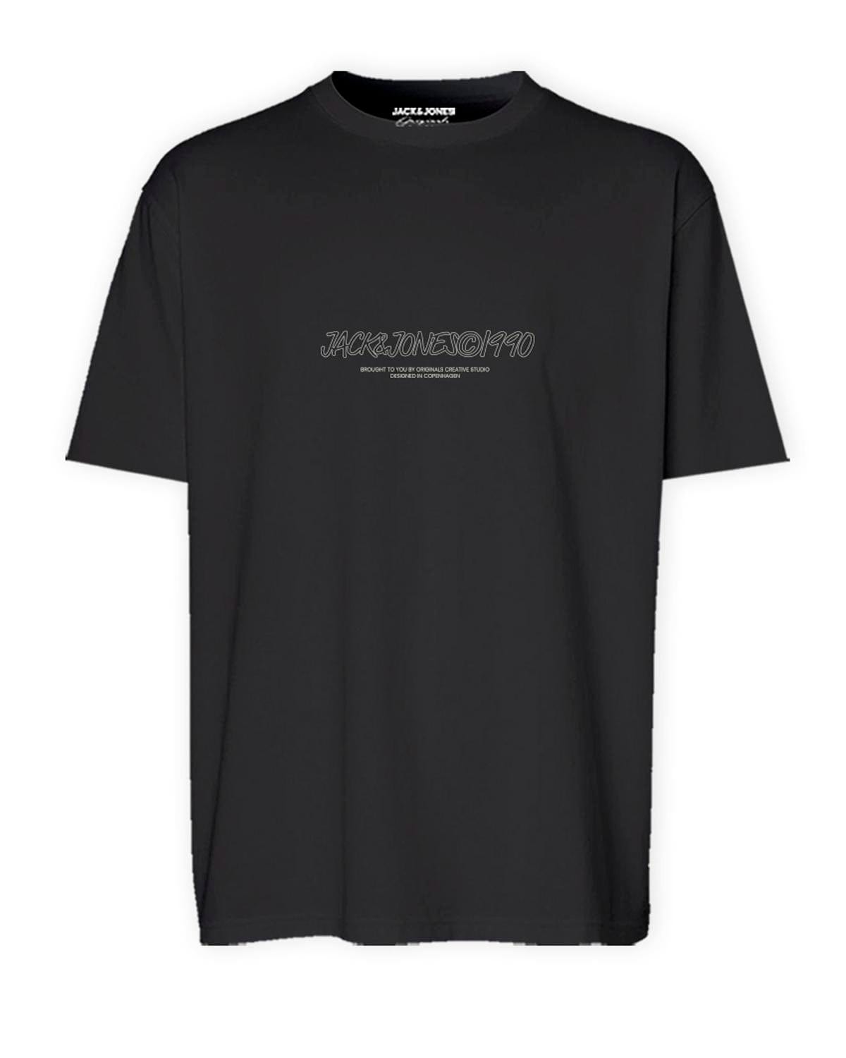 Camiseta con logo negra - JORBRONX