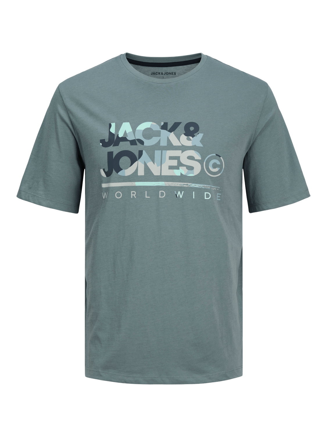 Camiseta con logo azul - JJLUKE