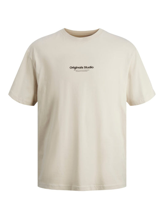 Camiseta beige -JORVESTERBRO