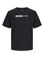 Camiseta con logo negra - JJECORP