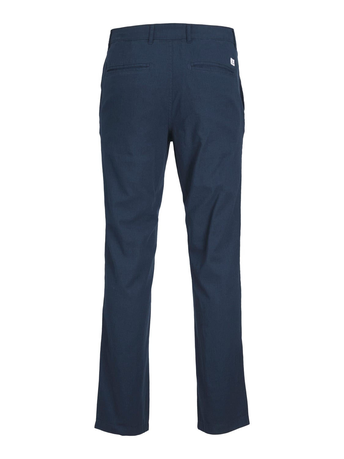 Pantalón chino lino azul - JPSTOLLIE