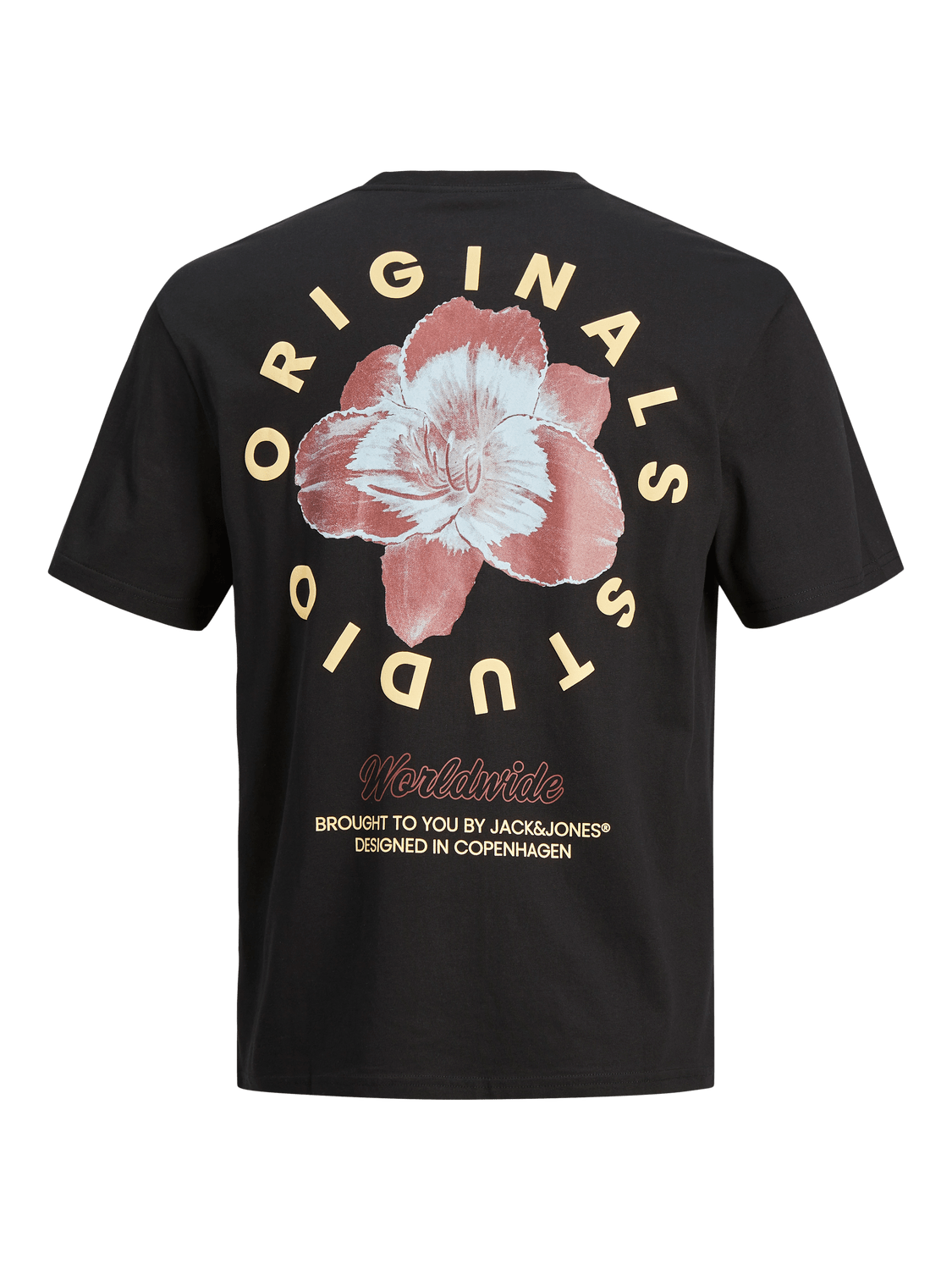 Camiseta estampada negra - JORSEQUOIA