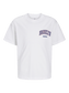 Camiseta estampada blanca - JJEBRADLEY