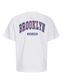 Camiseta estampada blanca - JJEBRADLEY