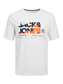 Camiseta con logo blanca - JJLUKE