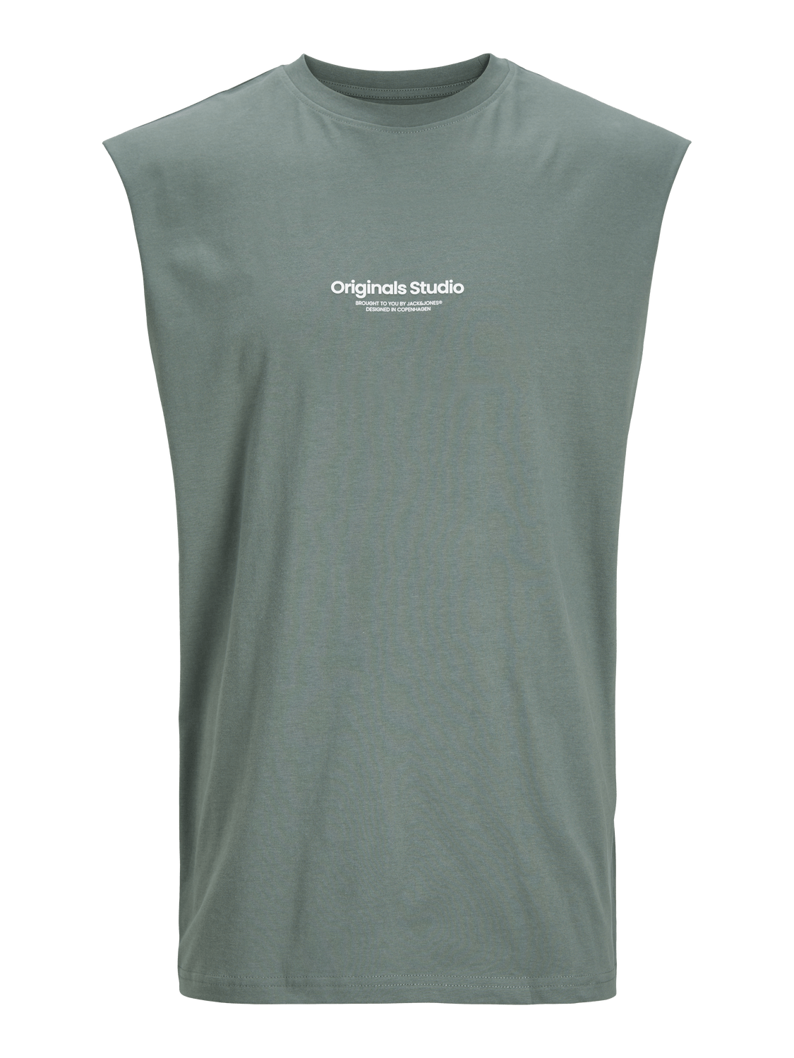 Camiseta de tirantes oversize con logo verde - JORVESTERBRO