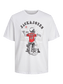 Camiseta estampada blanca - JJSKULL