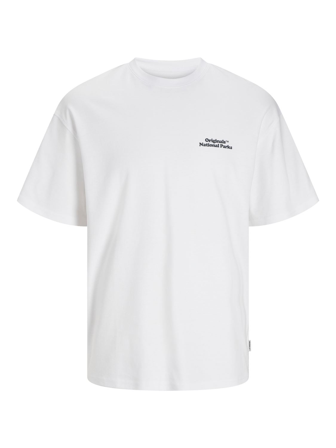 Camiseta con estampado blanca - JORURBAN