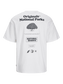 Camiseta con estampado blanca - JORURBAN