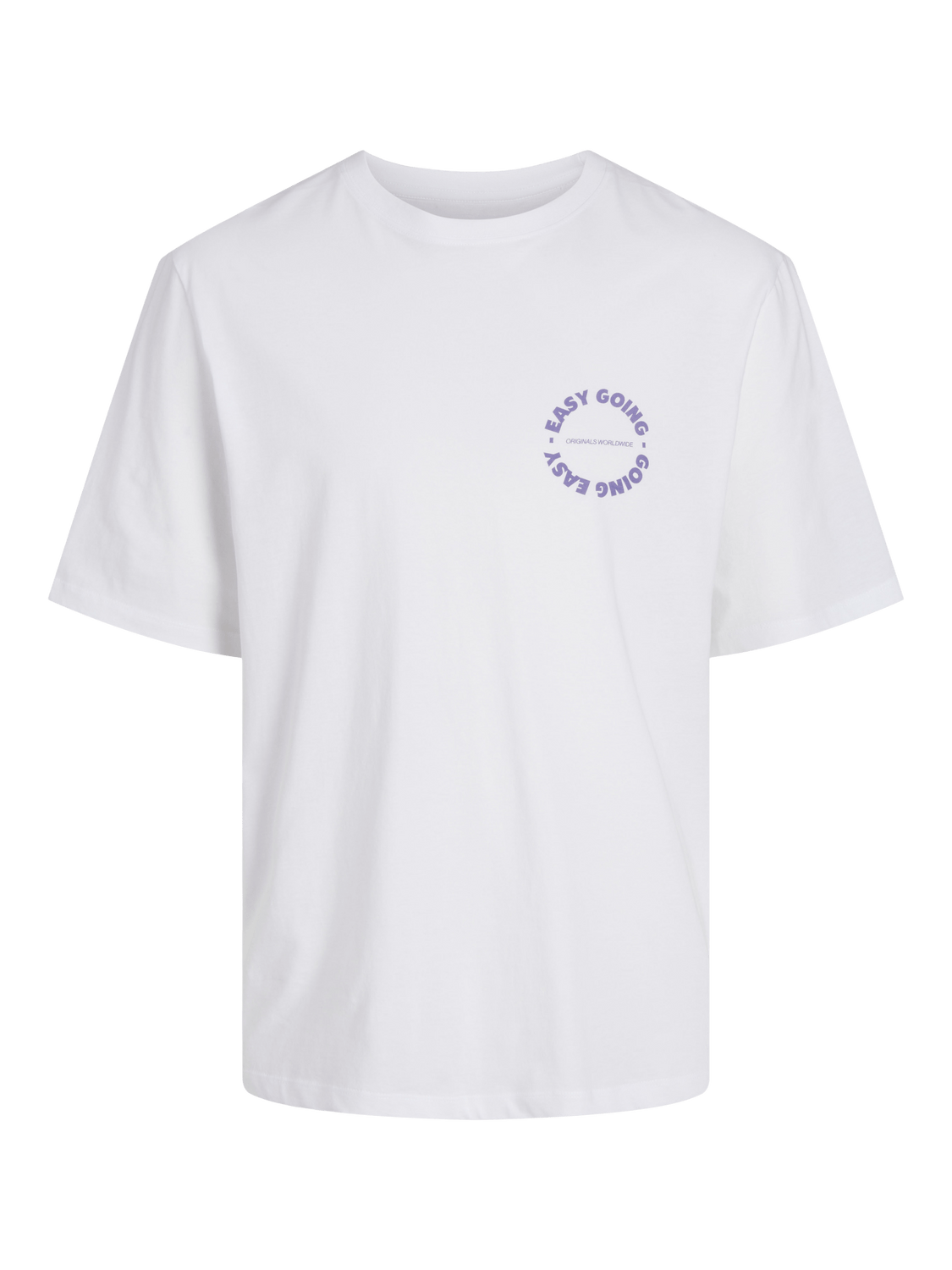 Camiseta estampada blanca - JORBLEACH