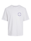 Camiseta estampada blanca - JORBLEACH