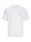 Camiseta estampada blanca - JORBLEACH