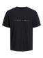 Camiseta con logo negra - JJESTAR