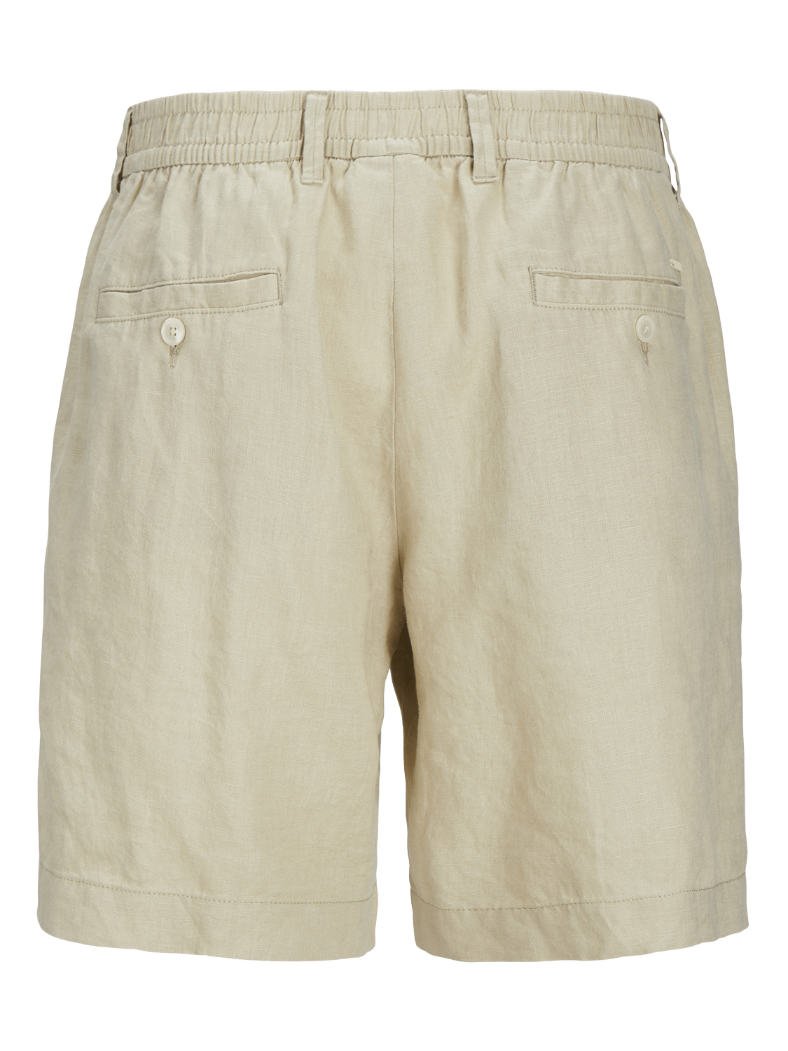 Pantalón lino marrón - JPSTBILL